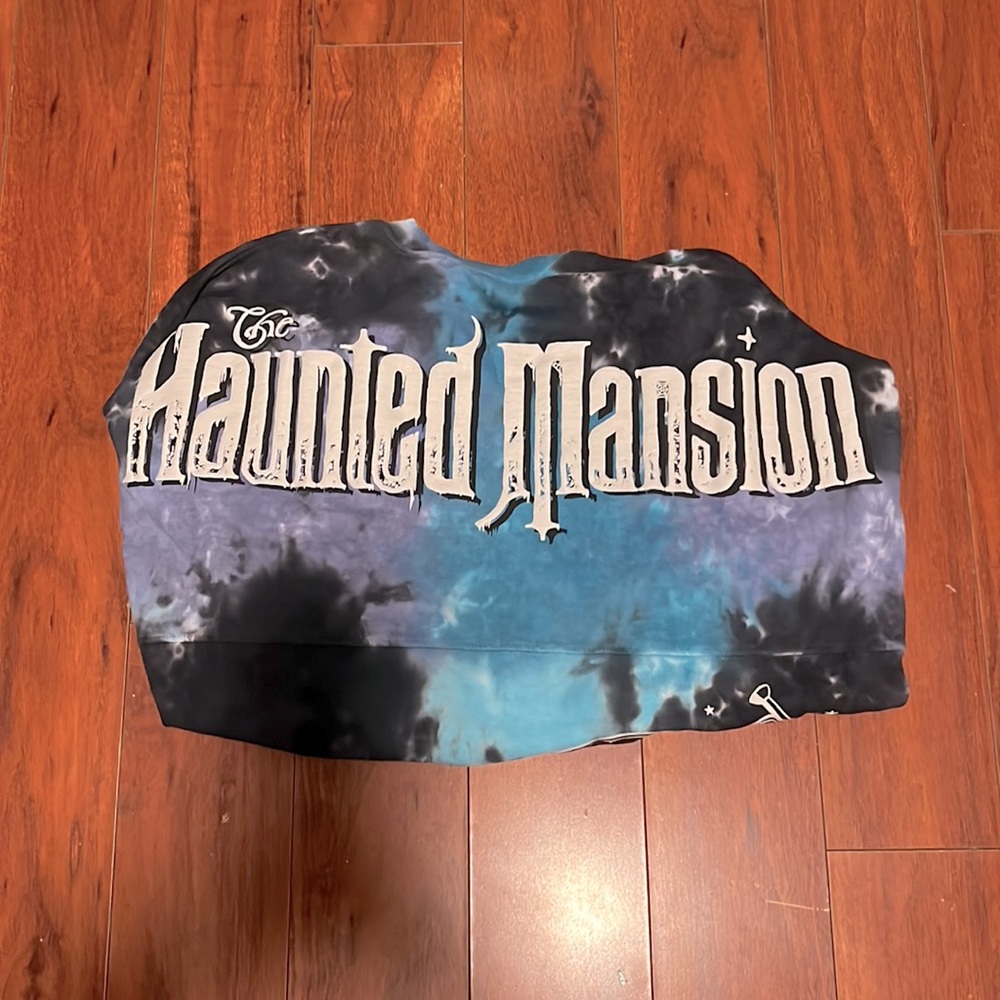 Disneyland haunted mansion, tie dye, spirit, jersey, size large, brand, new